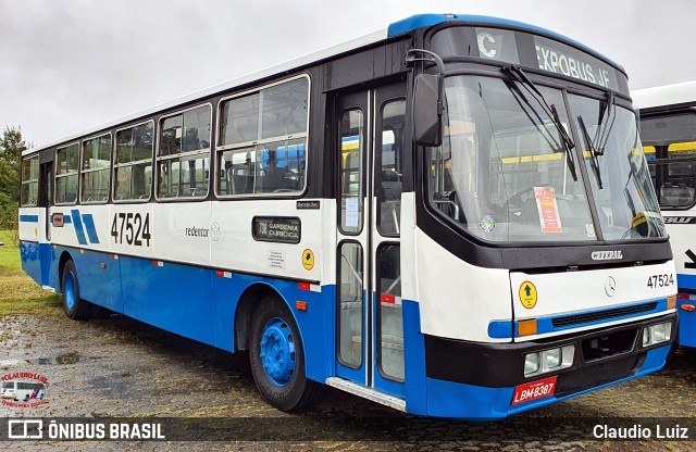 Ônibus Particulares 47524 na cidade de Juiz de Fora, Minas Gerais, Brasil, por Claudio Luiz. Número da foto: #12937044.