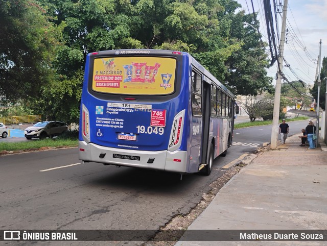 Transportes Capellini 19.049 na cidade de Campinas, São Paulo, Brasil, por Matheus Duarte Souza. Número da foto: #12935145.