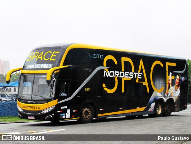 Expresso Nordeste 5970 na cidade de São Paulo, São Paulo, Brasil, por Paulo Gustavo. Número da foto: #12935740.