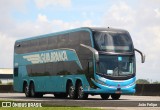 Viação Águia Branca 50800 na cidade de Canas, São Paulo, Brasil, por João Felipe. Número da foto: #12935351.