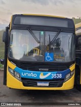 Viação União 3538 na cidade de Viçosa, Minas Gerais, Brasil, por Antonio Silva. Número da foto: #12935229.