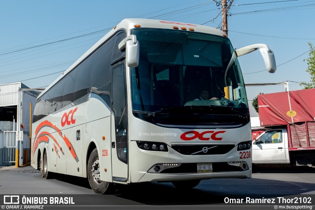 OCC - Ómnibus Cristóbal Colón 2238 na cidade de Gustavo A. Madero, Ciudad de México, México, por Omar Ramírez Thor2102. Número da foto: #12937955.