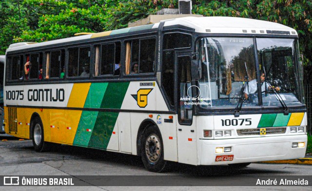 Empresa Gontijo de Transportes 10075 na cidade de São Paulo, São Paulo, Brasil, por André Almeida. Número da foto: #12940031.
