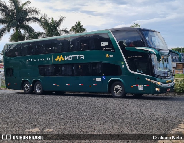 Viação Motta 18008 na cidade de Uberlândia, Minas Gerais, Brasil, por Cristiano Neto. Número da foto: #12938636.
