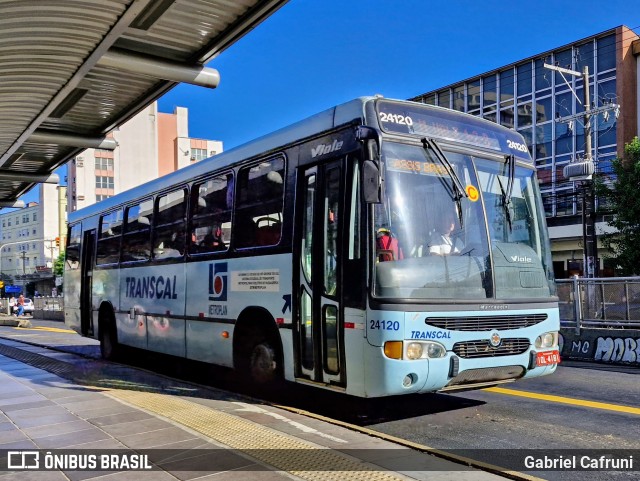 Transcal Sul Transportes Coletivos 24120 na cidade de Porto Alegre, Rio Grande do Sul, Brasil, por Gabriel Cafruni. Número da foto: #12937289.