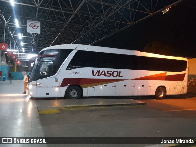 ViaSol Transportes Rodoviários 111057 na cidade de Piracicaba, São Paulo, Brasil, por Jonas Miranda. Número da foto: #12937124.