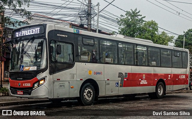Express Transportes Urbanos Ltda 4 8368 na cidade de São Paulo, São Paulo, Brasil, por Davi Santos Silva. Número da foto: #12939816.