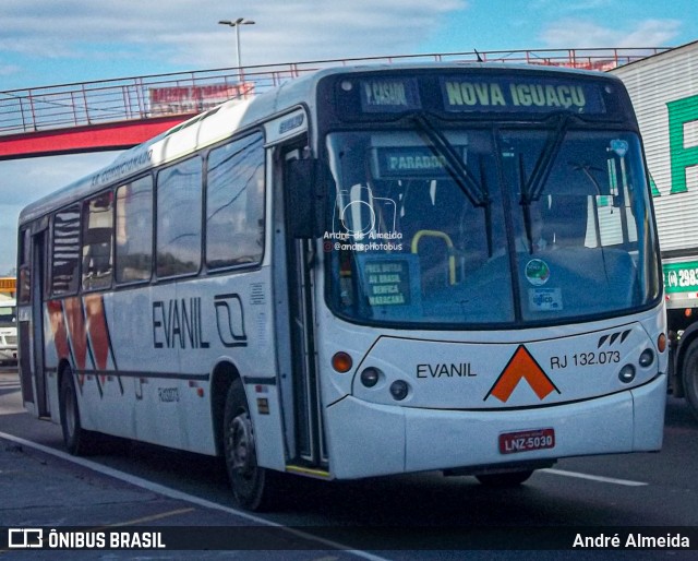Evanil Transportes e Turismo RJ 132.073 na cidade de Rio de Janeiro, Rio de Janeiro, Brasil, por André Almeida. Número da foto: #12938456.