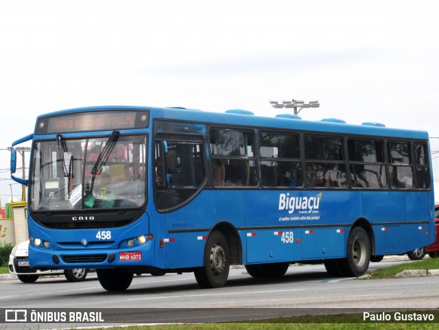 Biguaçu Transportes Coletivos Administração e Participação 458 na cidade de Florianópolis, Santa Catarina, Brasil, por Paulo Gustavo. Número da foto: #12937609.