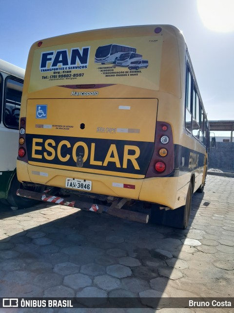 Fan Transportes 46 na cidade de Japaratuba, Sergipe, Brasil, por Bruno Costa. Número da foto: #12939969.