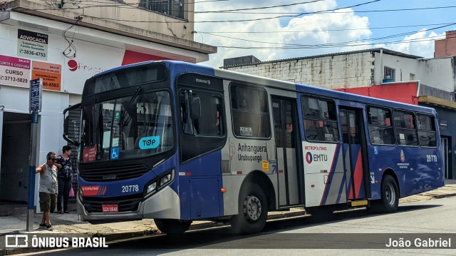 Auto Viação Urubupungá 20.778 na cidade de São Paulo, São Paulo, Brasil, por João Gabriel. Número da foto: #12937364.