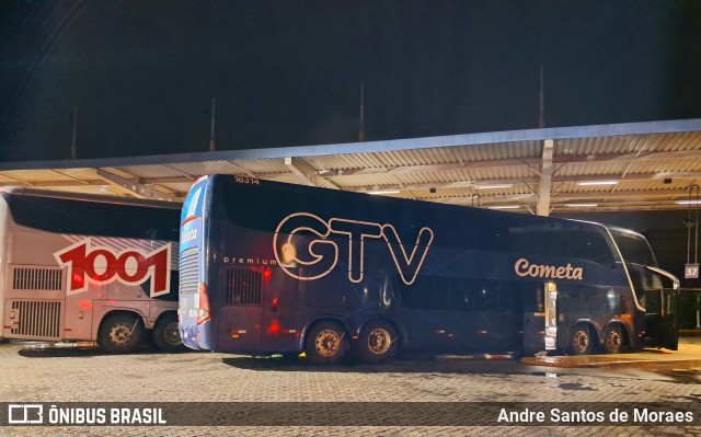 Viação Cometa 18314 na cidade de Resende, Rio de Janeiro, Brasil, por Andre Santos de Moraes. Número da foto: #12937896.