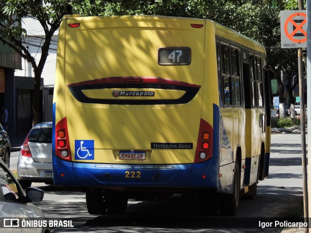 Trancid - Transporte Cidade de Divinópolis 222 na cidade de Divinópolis, Minas Gerais, Brasil, por Igor Policarpo. Número da foto: #12939712.