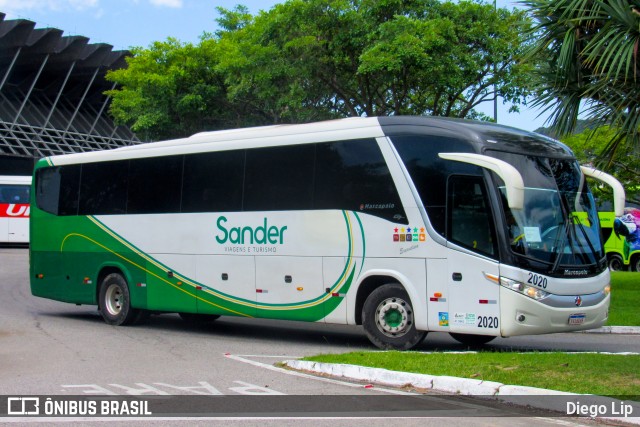 Sander Transporte e Turismo 2020 na cidade de Florianópolis, Santa Catarina, Brasil, por Diego Lip. Número da foto: #12939370.