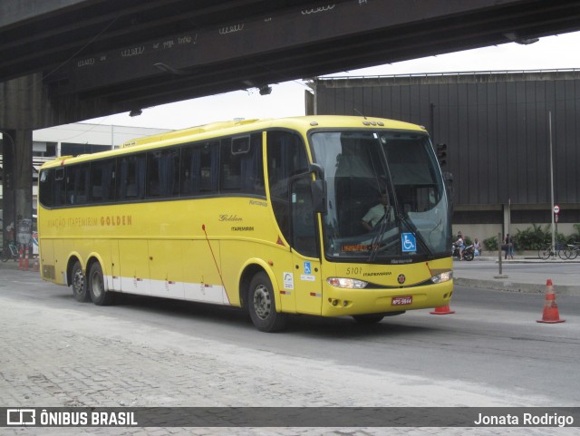 Viação Itapemirim 5101 na cidade de Rio de Janeiro, Rio de Janeiro, Brasil, por Jonata Rodrigo. Número da foto: #12938684.