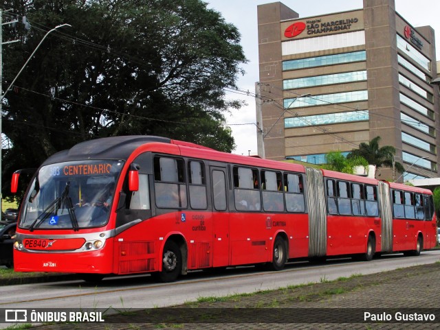 SPE VIA MOBILIDADE S/A PE840 na cidade de Curitiba, Paraná, Brasil, por Paulo Gustavo. Número da foto: #12938667.