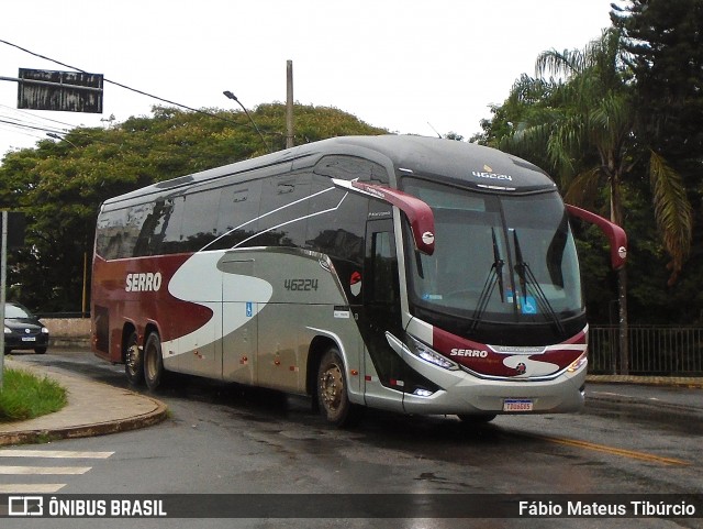 Viação Serro 46224 na cidade de Três Corações, Minas Gerais, Brasil, por Fábio Mateus Tibúrcio. Número da foto: #12939774.