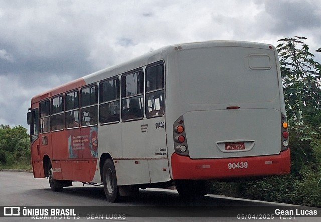 Companhia Coordenadas de Transportes 90439 na cidade de Ribeirão das Neves, Minas Gerais, Brasil, por Gean Lucas. Número da foto: #12939104.