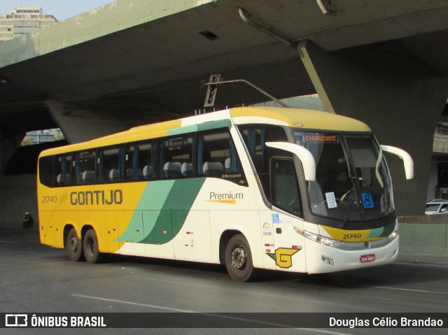 Empresa Gontijo de Transportes 21740 na cidade de Belo Horizonte, Minas Gerais, Brasil, por Douglas Célio Brandao. Número da foto: #12939013.