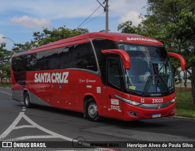 Viação Santa Cruz 31023 na cidade de Campinas, São Paulo, Brasil, por Henrique Alves de Paula Silva. Número da foto: #12939864.