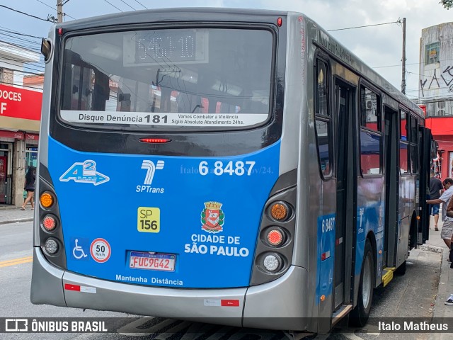 Cooper Líder > A2 Transportes 6 8487 na cidade de São Paulo, São Paulo, Brasil, por Italo Matheus. Número da foto: #12940081.