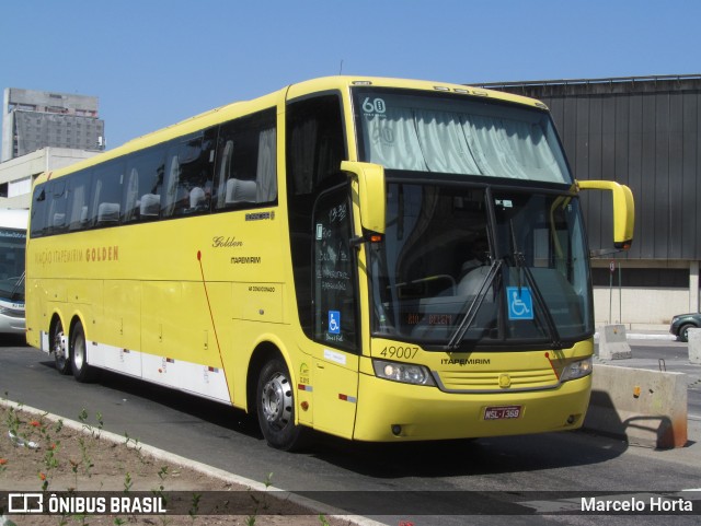 Viação Itapemirim 49007 na cidade de Rio de Janeiro, Rio de Janeiro, Brasil, por Marcelo Horta. Número da foto: #12939144.