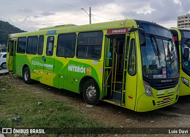 Santo Antônio Transportes Niterói 2.2.048 na cidade de Niterói, Rio de Janeiro, Brasil, por Luis Davi. Número da foto: #12939149.