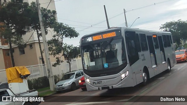 SPE VIA MOBILIDADE S/A PL307 na cidade de Curitiba, Paraná, Brasil, por Dalton Neto. Número da foto: #12941527.