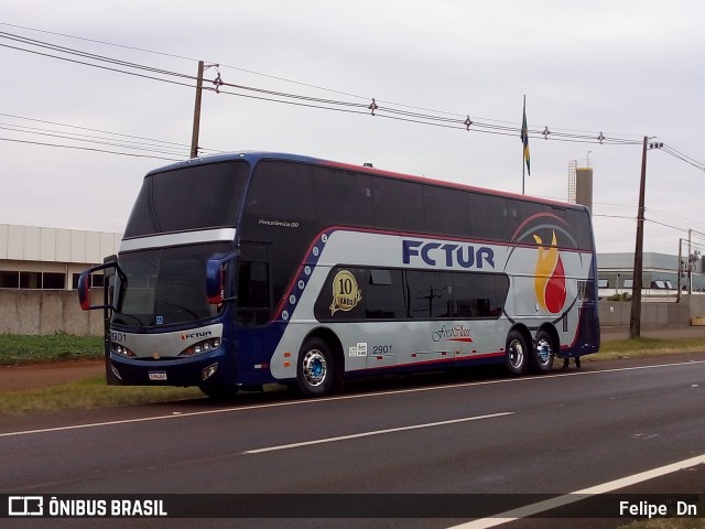 F.C Tur Transporte e Turismo 2901 na cidade de Cascavel, Paraná, Brasil, por Felipe  Dn. Número da foto: #12941787.