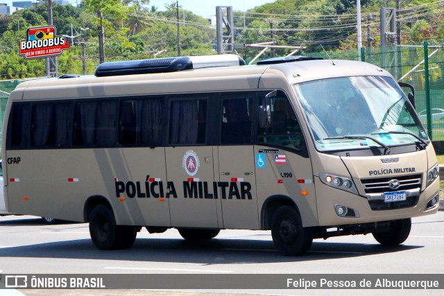 Polícia Militar da Bahia 7I64 na cidade de Salvador, Bahia, Brasil, por Felipe Pessoa de Albuquerque. Número da foto: #12941328.