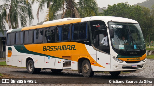 Viação Bassamar 111 na cidade de Juiz de Fora, Minas Gerais, Brasil, por Cristiano Soares da Silva. Número da foto: #12941433.