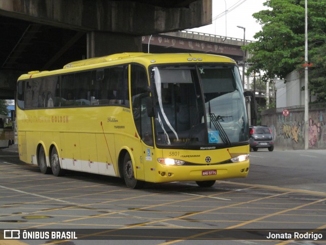 Viação Itapemirim 5801 na cidade de Rio de Janeiro, Rio de Janeiro, Brasil, por Jonata Rodrigo. Número da foto: #12940918.