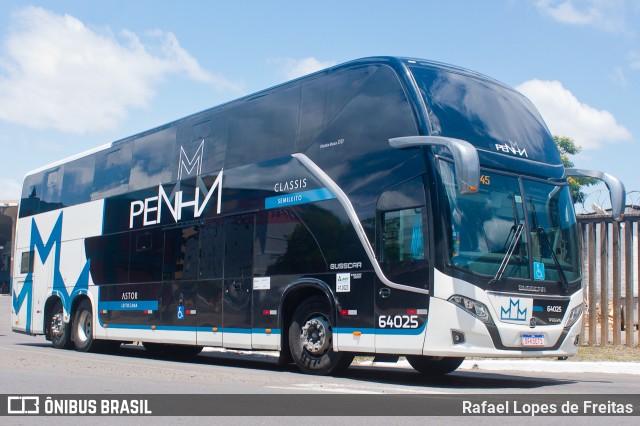 Empresa de Ônibus Nossa Senhora da Penha 64025 na cidade de Porto Alegre, Rio Grande do Sul, Brasil, por Rafael Lopes de Freitas. Número da foto: #12940103.