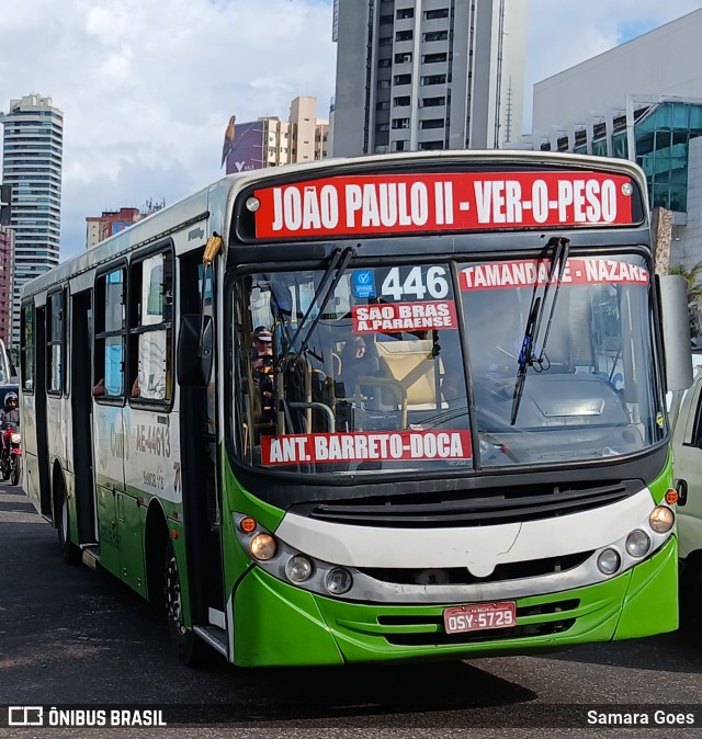 Transurb AE-44613 na cidade de Belém, Pará, Brasil, por Samara Goes. Número da foto: #12940259.