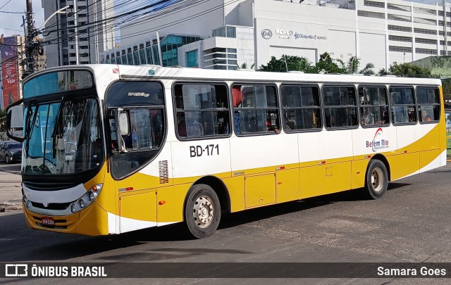 Belém Rio Transportes BD-171 na cidade de Belém, Pará, Brasil, por Samara Goes. Número da foto: #12940256.