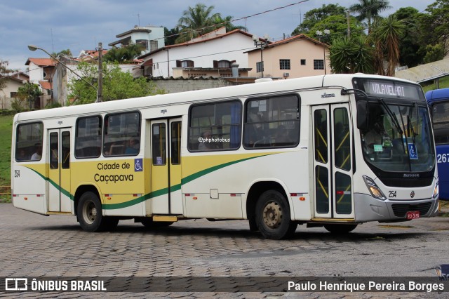ABC Transportes Coletivos - Cidade de Caçapava 254 na cidade de Caçapava, São Paulo, Brasil, por Paulo Henrique Pereira Borges. Número da foto: #12941092.