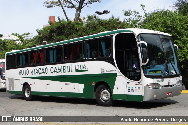 Auto Viação Cambuí 133 na cidade de São Paulo, São Paulo, Brasil, por Paulo Henrique Pereira Borges. Número da foto: #12941113.