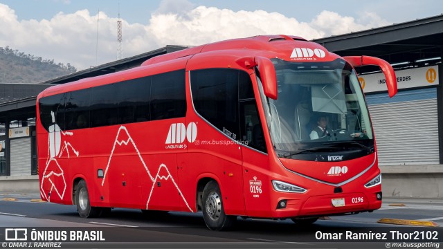 ADO - Autobuses de Oriente 0196 na cidade de Gustavo A. Madero, Ciudad de México, México, por Omar Ramírez Thor2102. Número da foto: #12940768.