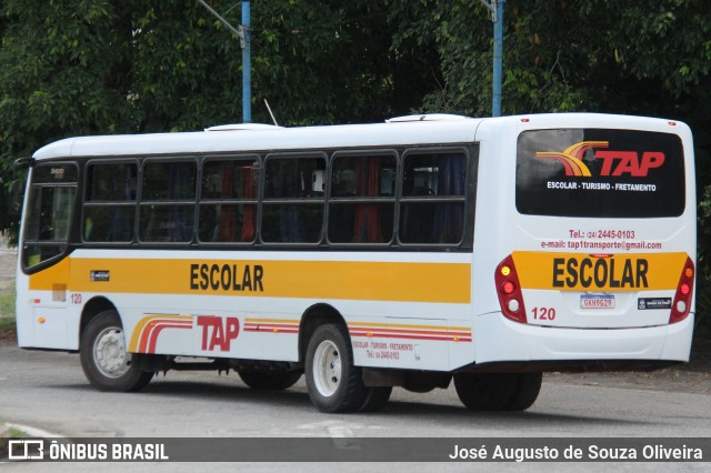 TAP Turismo e Fretamento 120 na cidade de Barra do Piraí, Rio de Janeiro, Brasil, por José Augusto de Souza Oliveira. Número da foto: #12941496.