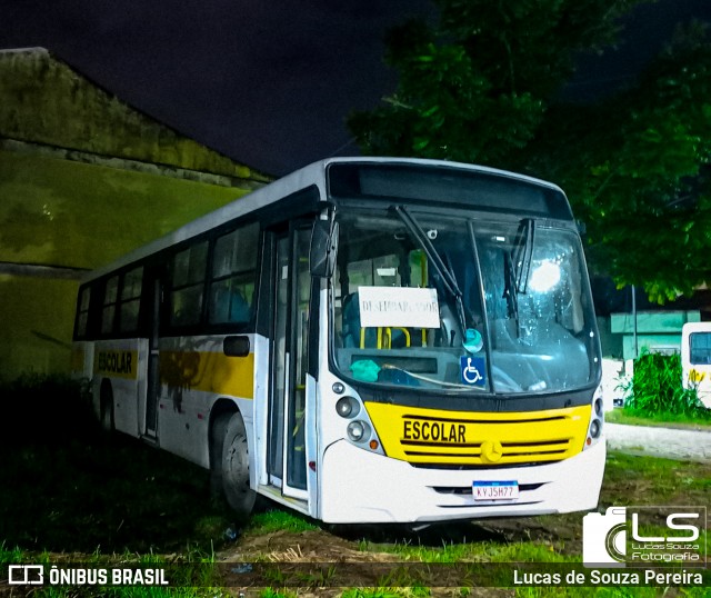 AP Paes Transportes ESCOLAR - KYJ5H77 na cidade de Campos dos Goytacazes, Rio de Janeiro, Brasil, por Lucas de Souza Pereira. Número da foto: #12941418.