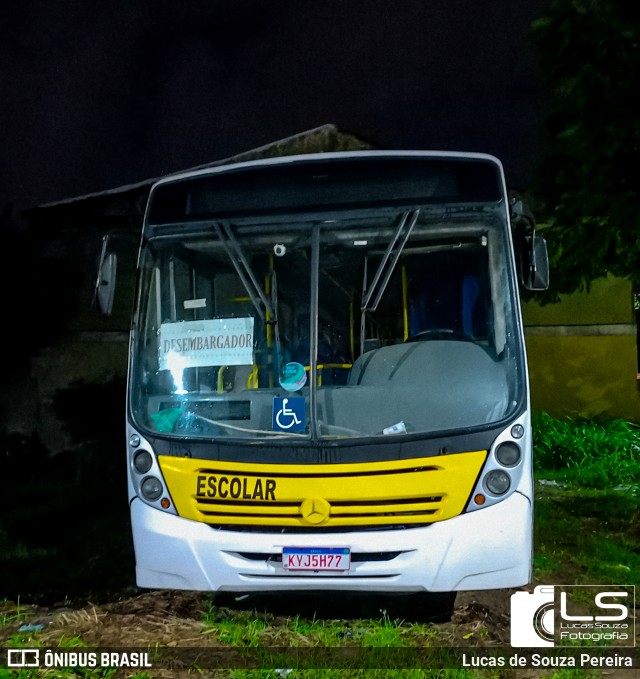 AP Paes Transportes ESCOLAR - KYJ5H77 na cidade de Campos dos Goytacazes, Rio de Janeiro, Brasil, por Lucas de Souza Pereira. Número da foto: #12941412.