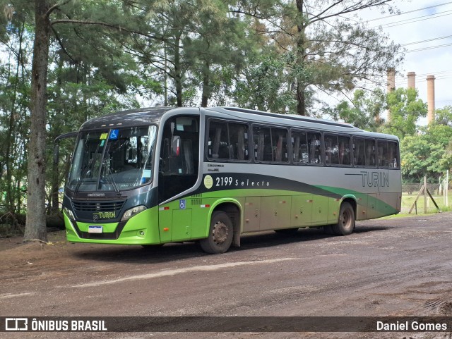 Turin Transportes 2199 na cidade de Ouro Branco, Minas Gerais, Brasil, por Daniel Gomes. Número da foto: #12941108.