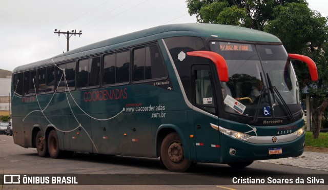 Companhia Coordenadas de Transportes 40100 na cidade de Juiz de Fora, Minas Gerais, Brasil, por Cristiano Soares da Silva. Número da foto: #12941747.