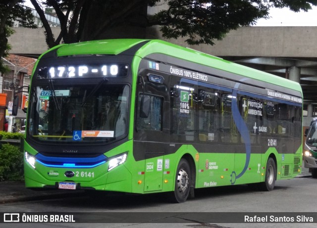 Transcooper > Norte Buss 2 6141 na cidade de São Paulo, São Paulo, Brasil, por Rafael Santos Silva. Número da foto: #12941991.