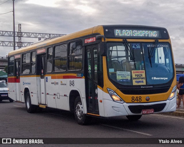 Empresa Metropolitana 848 na cidade de Olinda, Pernambuco, Brasil, por Ytalo Alves. Número da foto: #12941873.