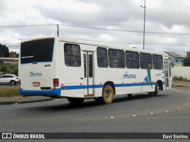 Viação Araras 5014 na cidade de Vitória da Conquista, Bahia, Brasil, por Davi Santos. Número da foto: #12940565.