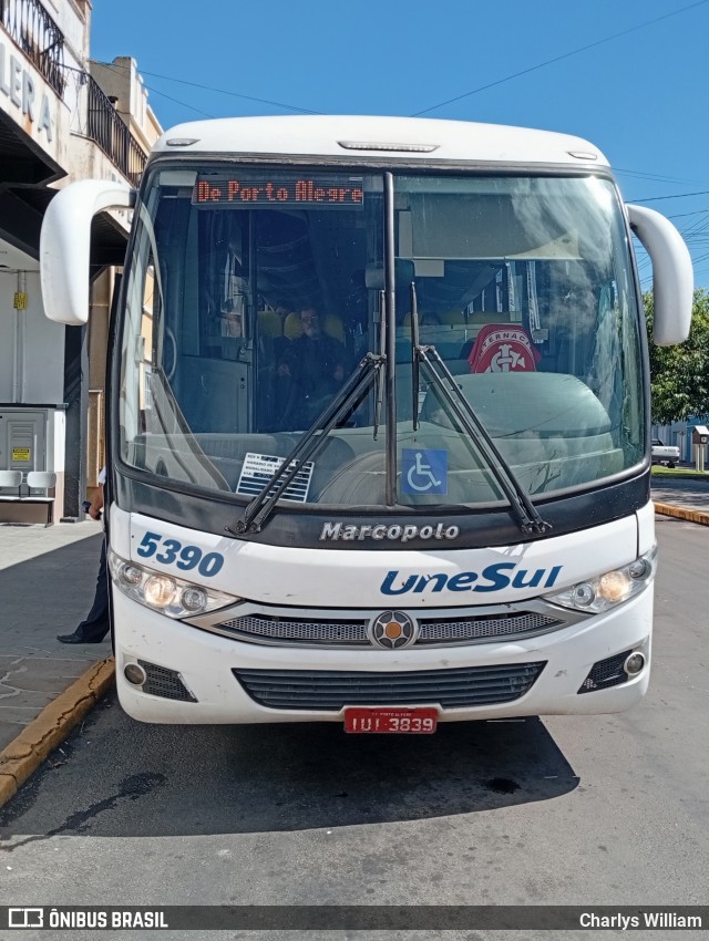 Unesul de Transportes 5390 na cidade de Santo Antônio da Patrulha, Rio Grande do Sul, Brasil, por Charlys William. Número da foto: #12941620.
