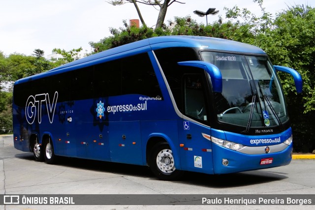 Expresso do Sul 9102 na cidade de São Paulo, São Paulo, Brasil, por Paulo Henrique Pereira Borges. Número da foto: #12941377.