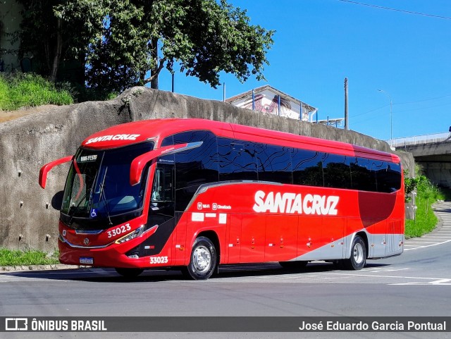 Viação Santa Cruz 33023 na cidade de Campinas, São Paulo, Brasil, por José Eduardo Garcia Pontual. Número da foto: #12940667.