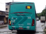 VSFL - Viação São Francisco 418 na cidade de Juiz de Fora, Minas Gerais, Brasil, por Yuri R. Souza. Número da foto: #12941218.